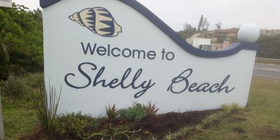 Entrance to Shelly Beach Kwa Zulu Natal